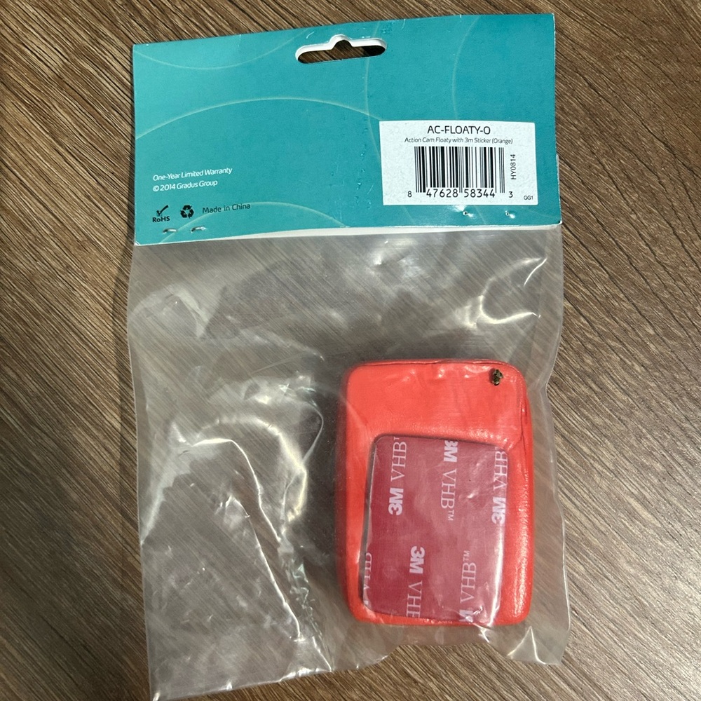 Revo Orange Floaty GoPro Accessory - Picture 2 of 2